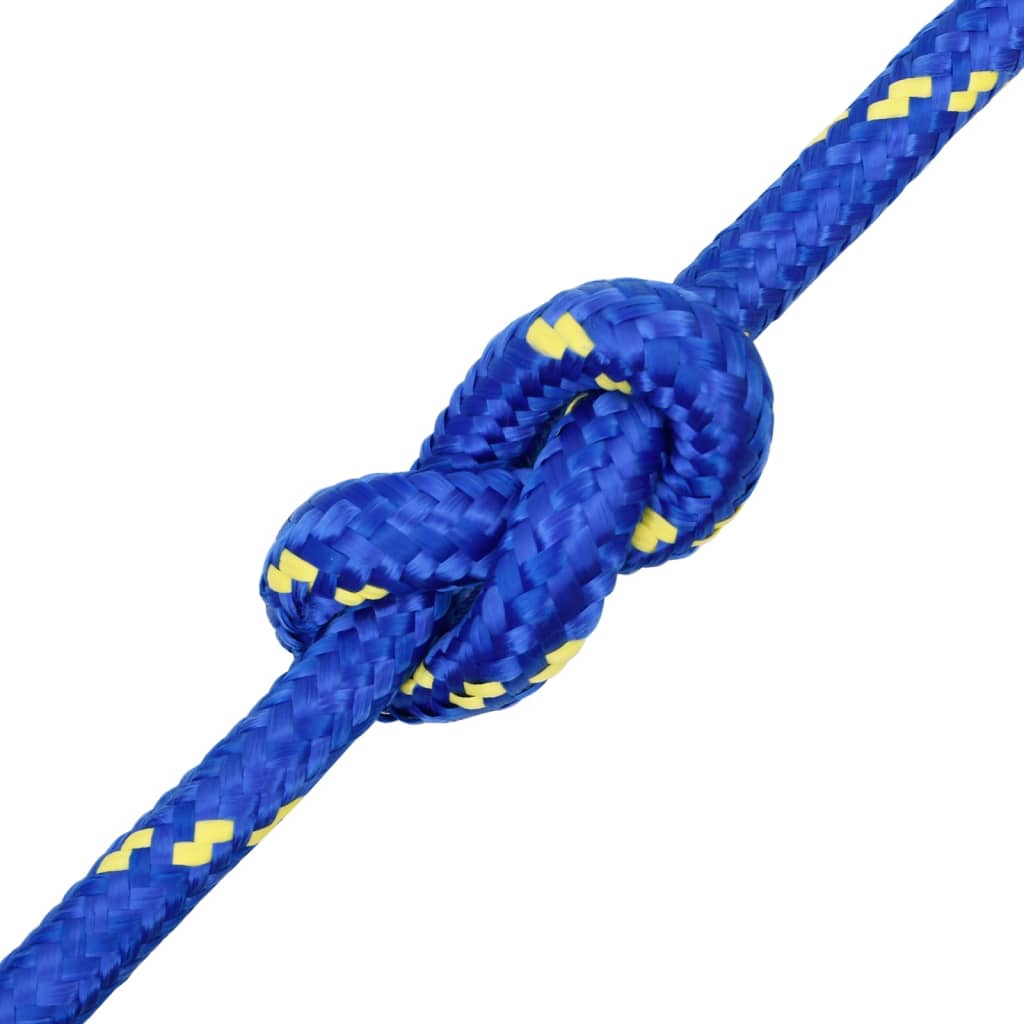Vidaxl Linka Żeglarska, Niebieska, 20 Mm, 100 M, Polipropylen