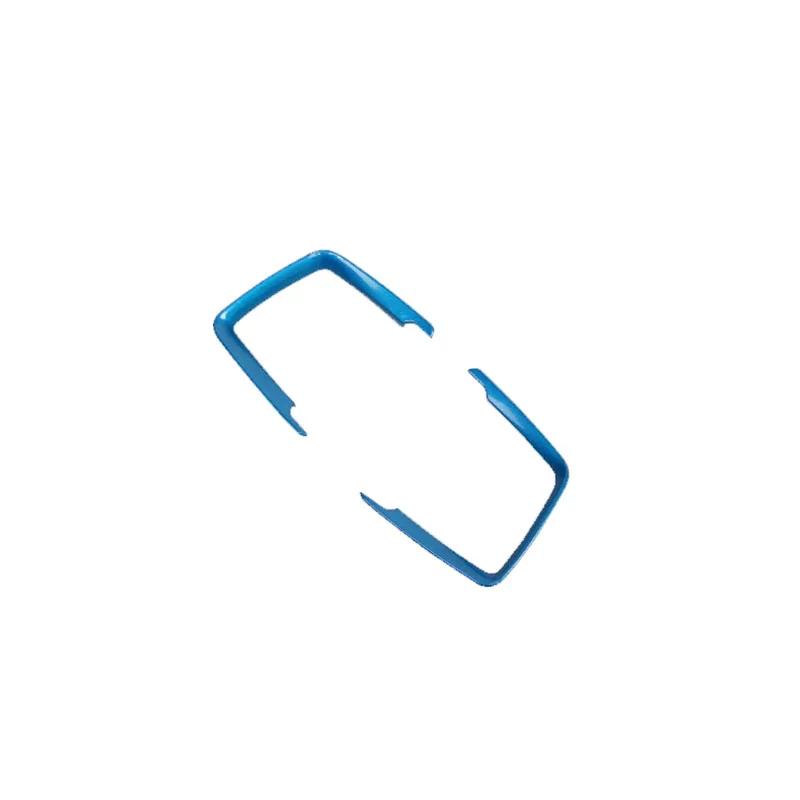 2 шт. ABS фара переключатель рамка отделка регулировка наклейка для BMW F30 F31 F32 F34 3 4