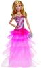 Барби блестящее розовое платье с оборками Барби (БФВ18)