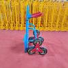 Portable Heavy Duty Industrial Six-Wheel Folding Truck Cart 150kg Load Capacity Rubber Hand Trolley Stair Climbing Feature