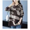 Mom's New Fashionable Autumn Winter Sweater Bottoming Mid-length Foreign Style Loose Plus Top