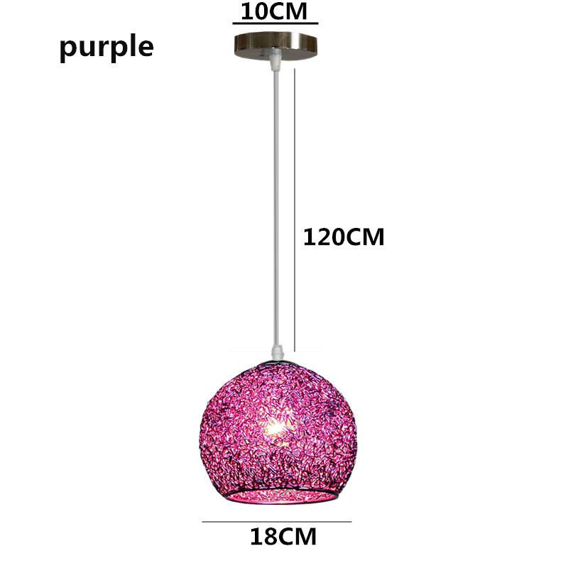Современный минималистский цветной стеклянный шар подвесной светильник скандинавский домашний декор прикроватная тумбочка спальня кабинет атмосфера люстра светодиодный люстра