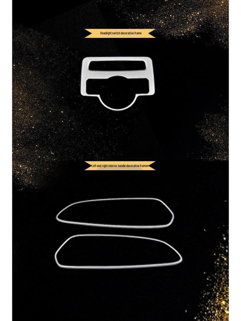 Matte Stainless Steel Interior Bright Strips for 2018 Mercedes-Benz Viano