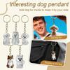 Keychain For Collecting Dog Hair, Adorable Pet Shape Hair Collector, Creative Gifts For Dog Lovers
