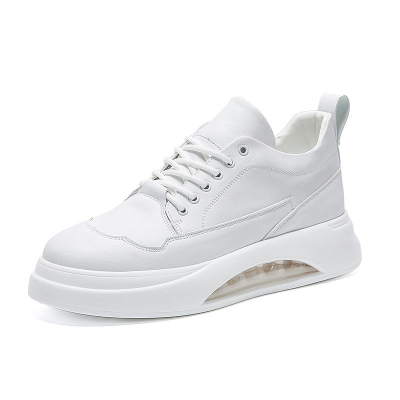 Новые мужские туфли с низким верхом, маленькие белые туфли с воздушной подушкой, мягкая подошва, повседневная модная обувь, персонализированное место для подбора