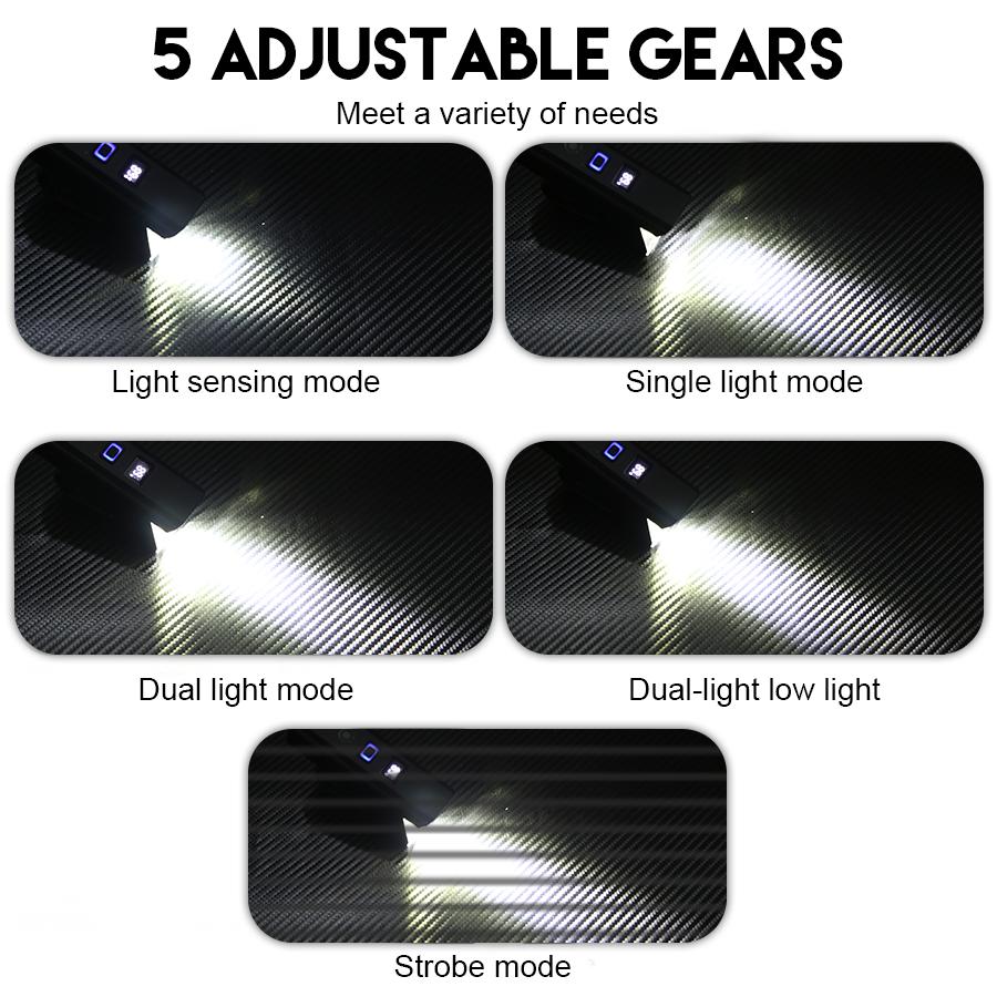 Новый светодиодный велосипедный фонарь с USB-зарядкой, передняя фара велосипеда с 5 режимами для катания, горного, шоссейного, для велолюбителей