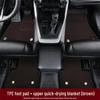 Экологичные 3D коврики из ТПЭ для Bestune B70 2024 - Противоскользящие, Высокобортовые Аксессуары для Интерьера