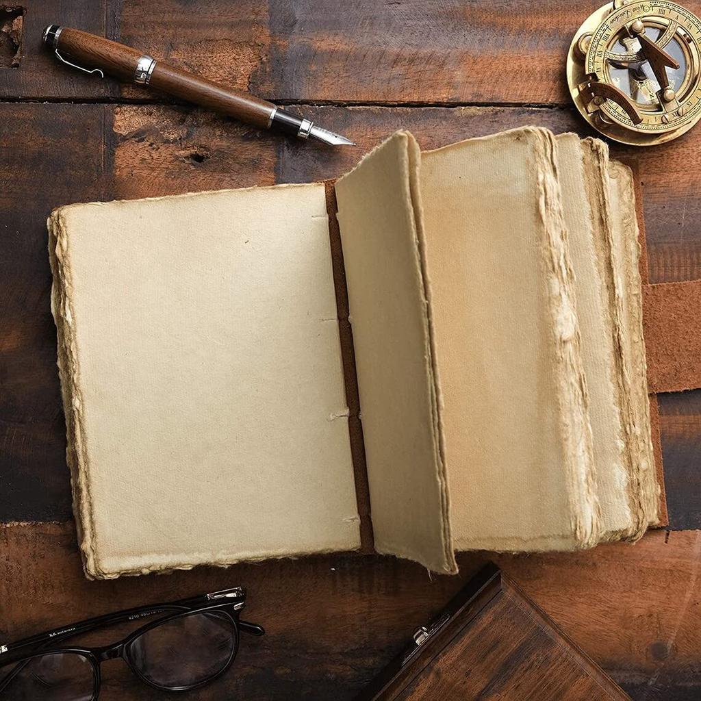 Кожаный чехол ручной работы с декоративными краями, винтажный дневник с гравировкой и металлическим замком, ежедневник-планировщик, блокнот для письма