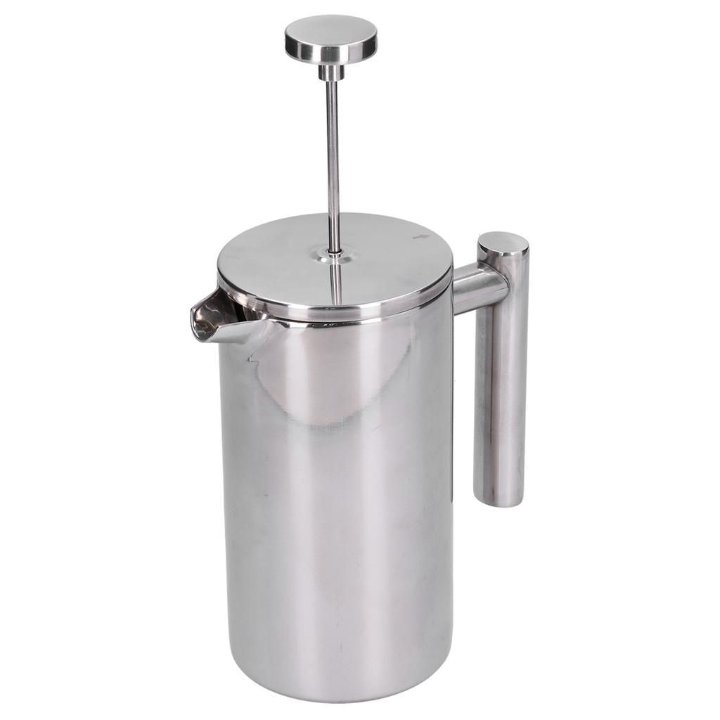 Кофеварка из нержавеющей стали, портативная ручная кофейная чашка, чайник для домашнего офиса, 800 мл