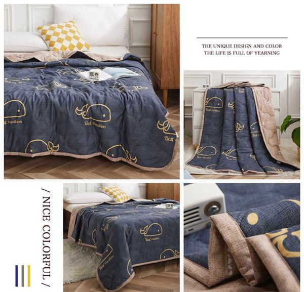 Летнее дышащее прохладное одеяло с принтом ромашки, кондиционер, одеяла, мягкое, удобное, тонкое, летнее одеяло