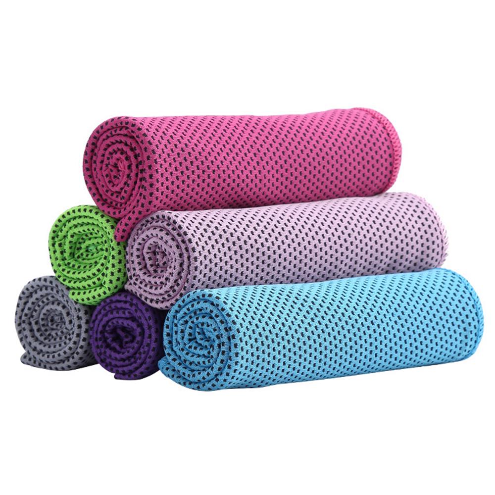 Beach Cooling Towels Yoga Blanket Ultra-thin for Sports Workout Fitness Gym Pilates Travel Camping