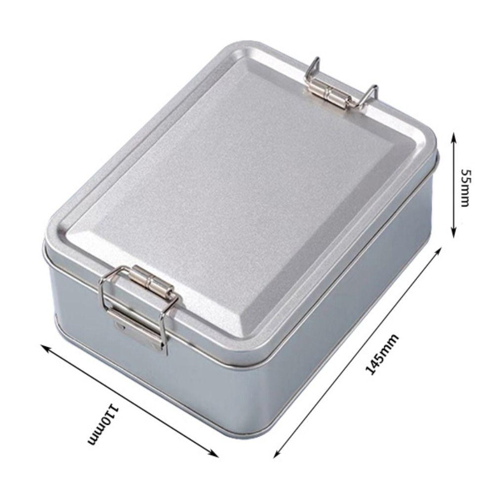 Old-fashioned Rectangular Iron Box Metal Buckle Iron Box High Quality Candy Box