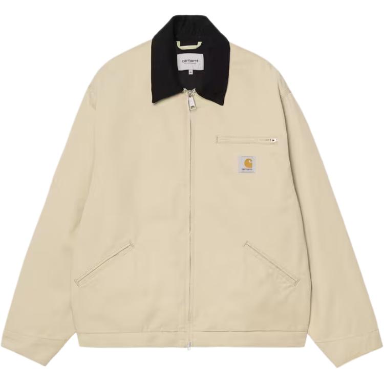 Carhartt WIP SS26 OG Detroit Jacket Свободная куртка с длинным рукавом и нагрудным карманом Унисекс куртка I036489-3NH-02