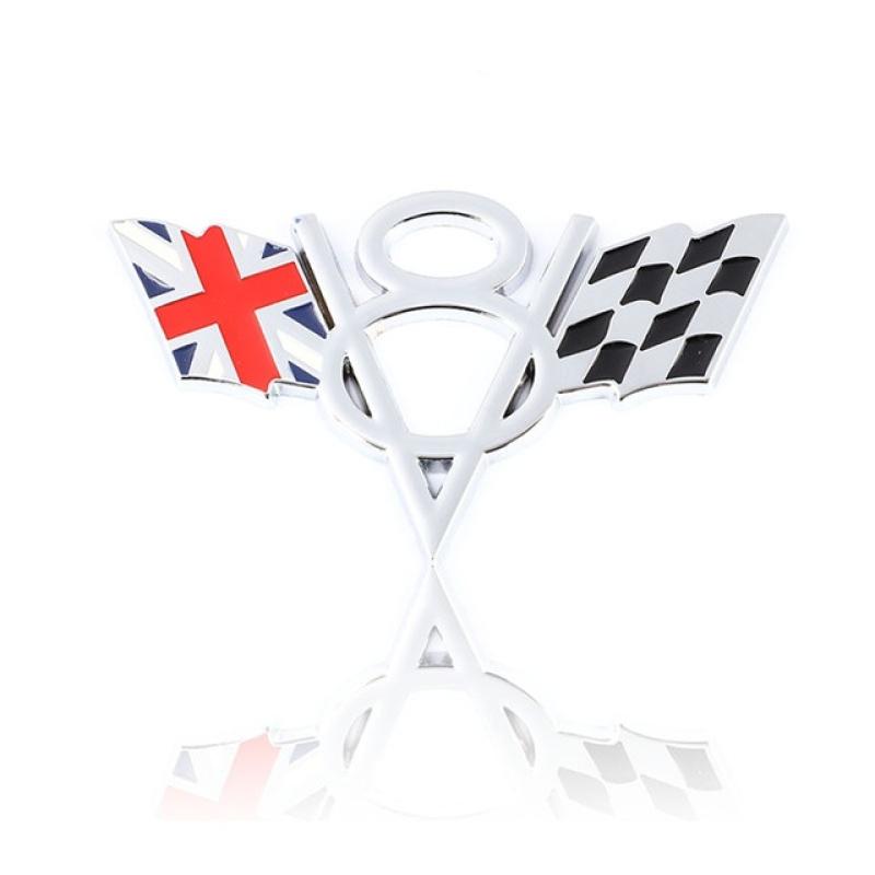 Эмблема V8, наклейка на автомобиль, наклейки для США, Великобритании, Франции, Германии, Италии, BM/W Au/di F-ord Focus H/onda T-oyota S-uzuki Sk-oda K-IA L-exus Vo-lvo