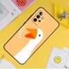 Cartoon Funny Goose Phone Case For Samsung Galaxy A53 A33 A13 A12 A32 A52 A14 A34 A54 A15 A25 A35 A55 A71 A51