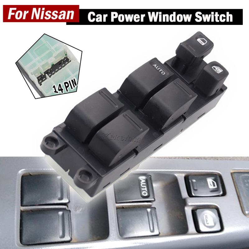 Front Left Car Power Window Lifter Control Switch 14P For Nissan Sentra All All 2000 2001 2002 2003 2004 2006 25401-5M000