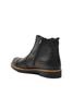 Men's Fashion Genuine Leather Flat Heeled Booties Black Fur Inside Boots Shoes