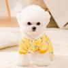 Autumn and Winter Puppy Dog Thickened Cotton-padded Teddy Warm Pacha Dog Genuine Joint Four-legged Cat Pet Clothes