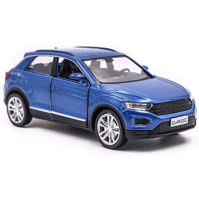 Модели в масштабе 1/36, собранные для модели из сплава T-ROC, литье под давлением, готовая модель автомобиля, откидная игрушечная машина, литая под давлением модель