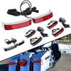 Motorcycle LED Saddlebag Brake Running Luggage Turn Signal Light Brake Tail Lamp For Harley Touring FLHT FLHXS FLTRX