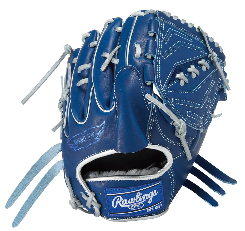 Rawlings PRO EXCEL GR5FHECA15W Baseball Throw HOH® –Color Palette- Glove, Soft, Pitcher's, Royal, 11.75 inches, Left-Handed