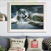 Diamond Painting Cross Stitch Crystal Technology Mosaic Embroidery Wolf Diamond Mosaic Pictures