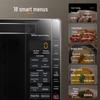 Midea Комбинированная инверторная микроволновая печь M3-208E, штепсель CN (адаптер в комплекте)