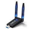 USB Wireless LAN Handset 1800Mbps Wifi Adapter Dual Band High Speed Communication OS X Compatible 3.0 2.4G/5G Windows11/10/8.1/8/7/XP/Vista/Mac