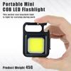 New Lightweight, Compact, and Portable Mini Multifunctional USB Rechargeable COB Camping Flashlight - Convenient, Bright, and Id