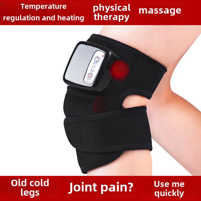 Rechargeable Self-Heating Knee Massager for Joint Pain Relief – Warm Protection for Elderly Men and Women