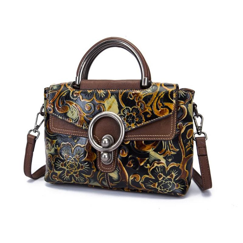 Женские сумки с 3D тиснением, винтажные дизайнерские сумки на ремне, брендовая модная сумка через плечо, сумки из натуральной кожи GZW