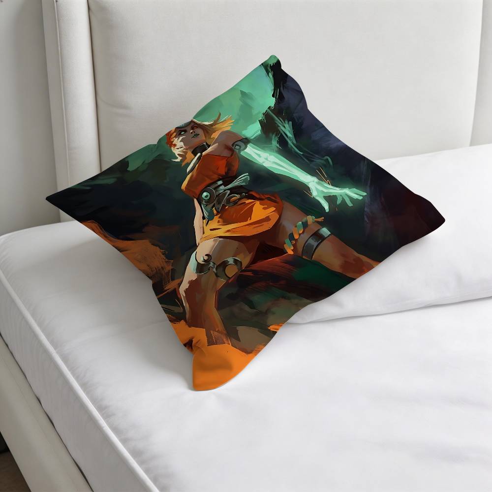 Hot HHades  Game Square Pillow Case Soft Decorative Throw Pillow Cover for Home Sofa Bed