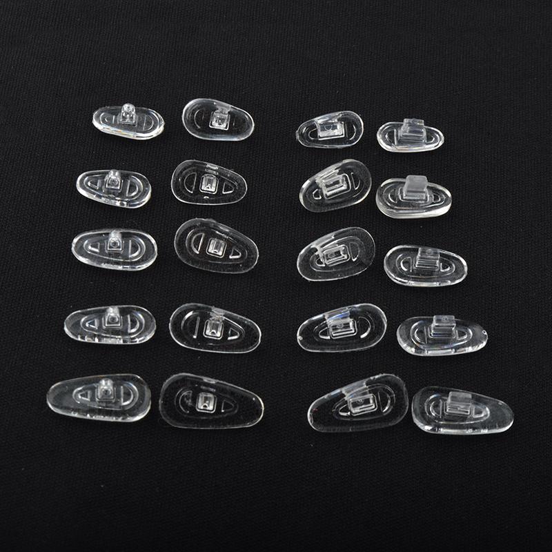 250 пар(500pcs) Противоскользящая силиконовая носовая упорка для очков, солнцезащитных очков, стекол, очков
