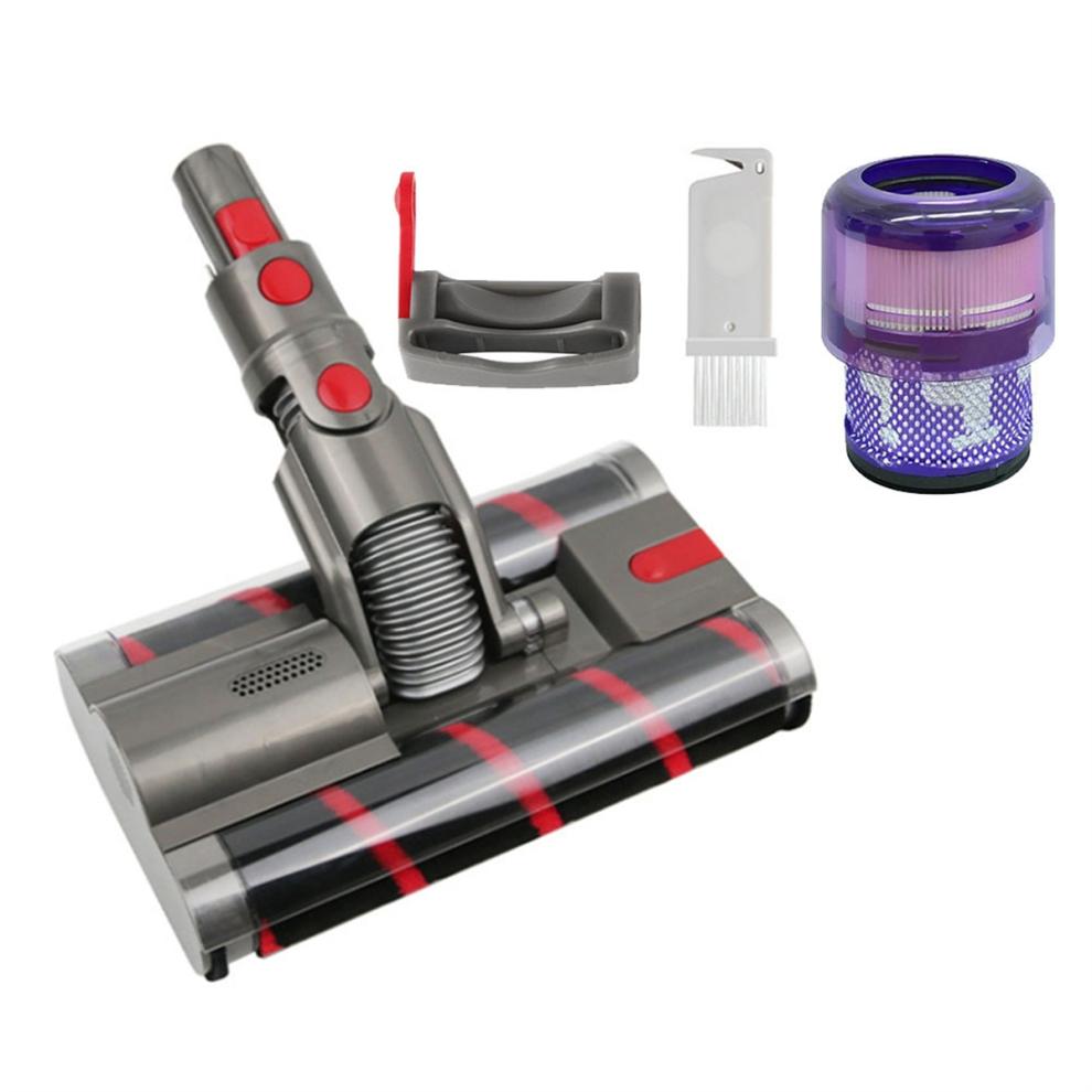 Dyson SV19 Dual Roller Brush Kit + SV19 Filter + Lock Switch