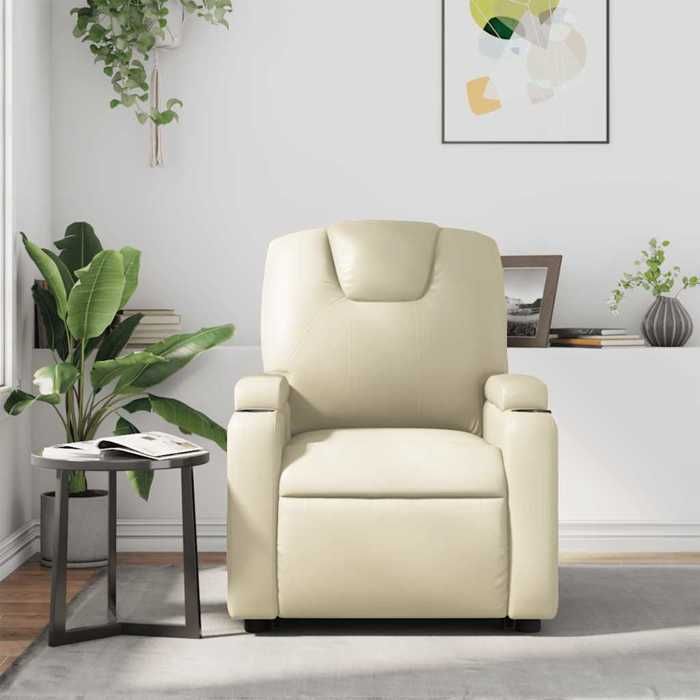 VidaXL Recliner, Relaxation Chair with Cup Holders, Seat with Backrest and Armrests Living Room, 372390