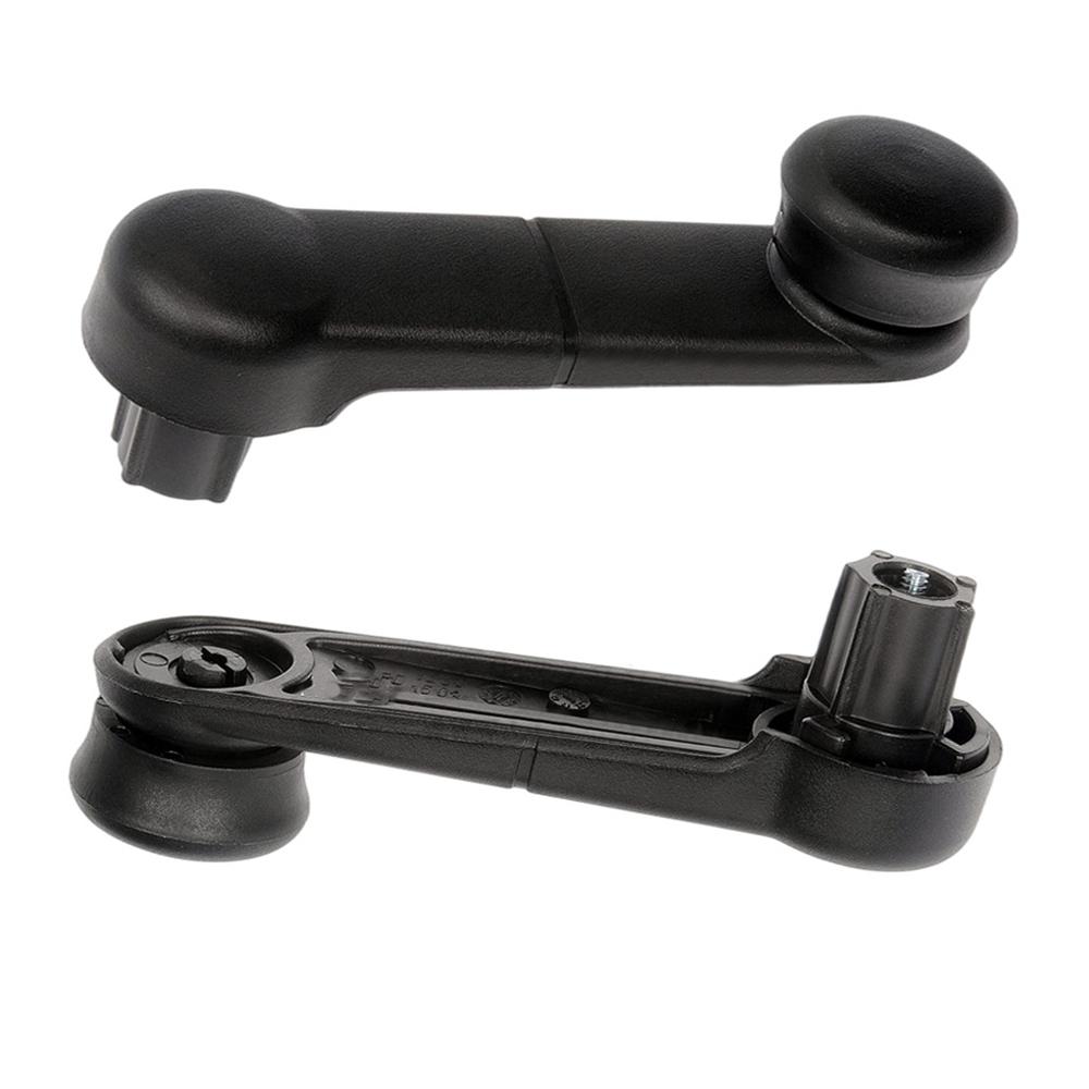 2PC ide Manual Window Crank Handles Black For 1997-2014 Ford F150 F250 F350