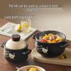 Chuidahuang Lazy Bear 3.8L Ceramic Stew Pot
