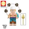 Wm6187 Wm6188 Пиратский конструктор Фигурка Мелкие Частицы Собранная кукла Игрушка Сумка