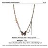 Full diamond butterfly necklace - sweet & edgy pendant - y2k hot girl design - choker necklace