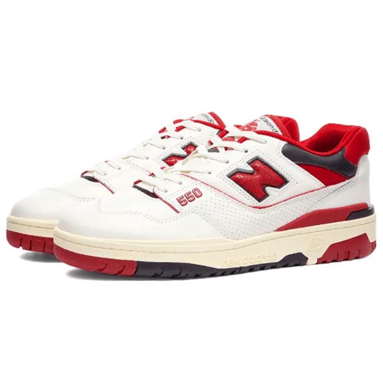 New Balance 550 'Red' (Unisex) Red / White Vintage Basketball Shoes BB550AE1