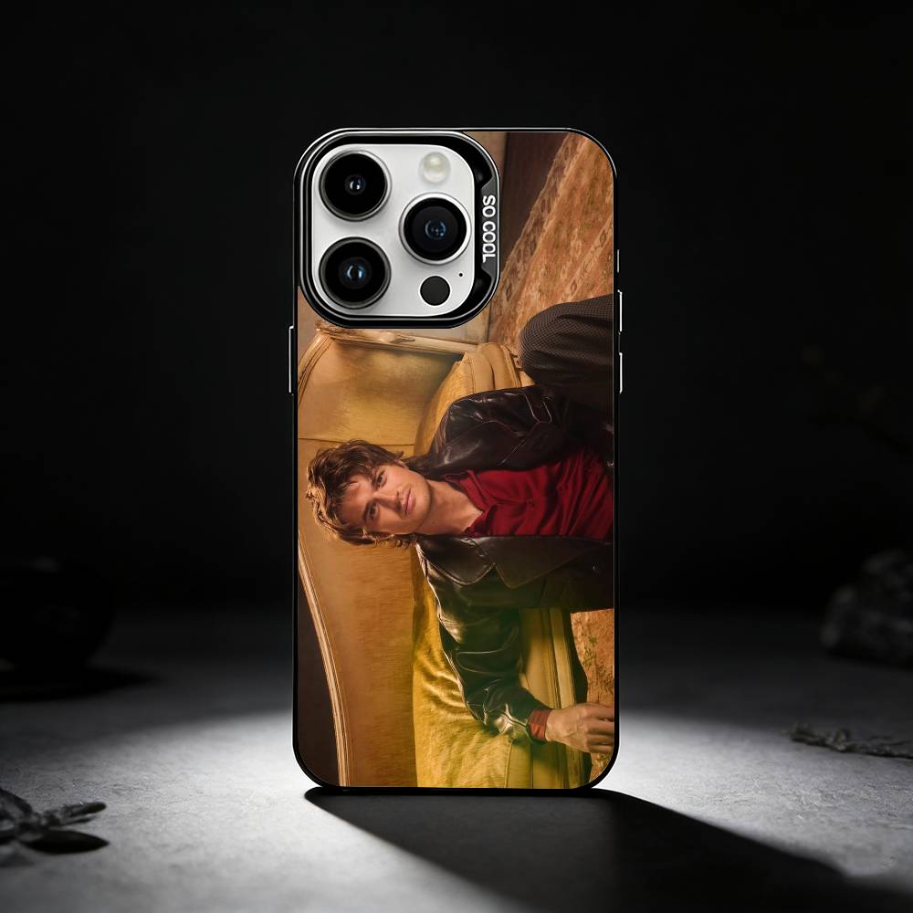 D-Djo Joe K-Keery Singer Phone Case For iPhone 17,16,15,14,13,12,11 Plus,Pro Max,XS,Colored silver phone case