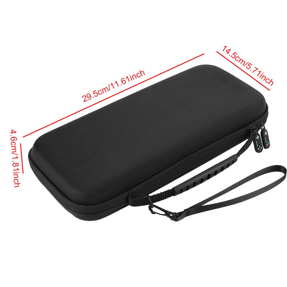 EVA Carrying Case & Screen Protector for Switch 2 Portable Storage Bag Protective Travel Bag for Switch 2 Handheld Game Console