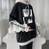 Свитшот аниме Death Note Light Yagami And L Lawliet Print Hooded Men Women Trend Hoodies Casual Streetwear Harajuku Pullover