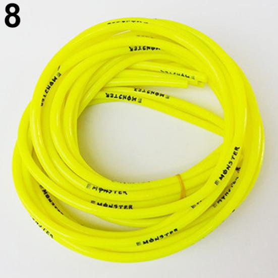 Универсальный топливный шланг для мотоцикла и велосипеда, 1 м, труба для бензина, масла и газа, 5 мм, внутренний диаметр, 8 мм, внешний диаметр, трубка