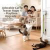 Adjustable Electric Cat Teaser Rechargeable Wall-Mounted Cat Toy  Living Room