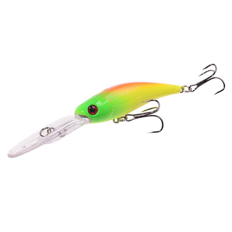 Набор воблеров Bionic Minnow для глубоководной рыбалки - Плавающий твердый искусственный воблер для дальнего заброса