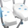 Гигиеническое кресло для душа Osaka Fishing Gear EX с предметом для ухода за больными A0273A (ОГК) Подлокотник/Спинка