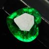 6.15 Ct Top Rich Green Natural Emerald Heart Cut?CERTIFIED Loose Gemstone 1A-3514b