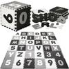 Tapis de jeu éducatif SPRINGOS® 36 puzzles lettres colorées pour bébés 175x175cm