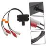 HOMSFOU Car Level Controller Component Cable Car Mono Amplifier Car Subwoofer Control Bass Knob